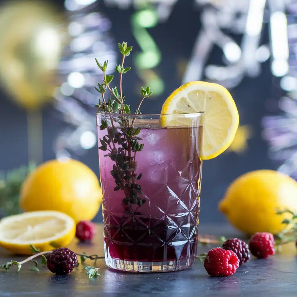 Blackberry Thyme Mocktail