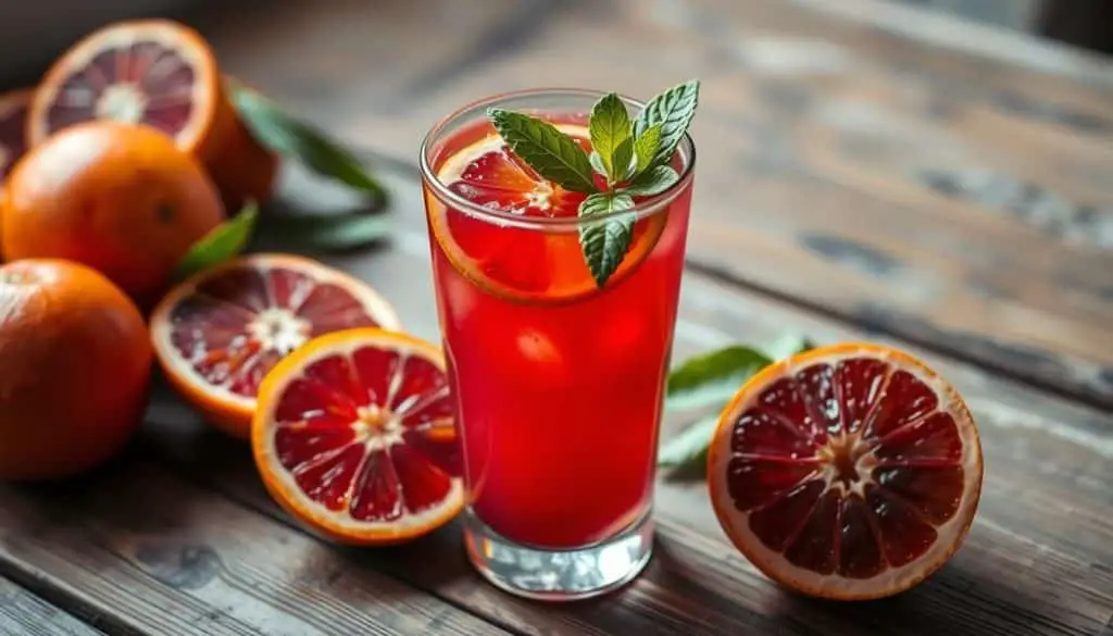 Blood Orange Mocktail