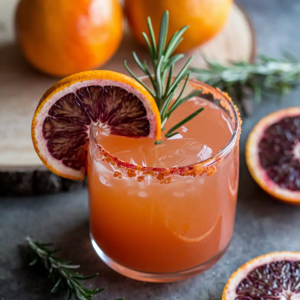 Blood Orange Mocktail