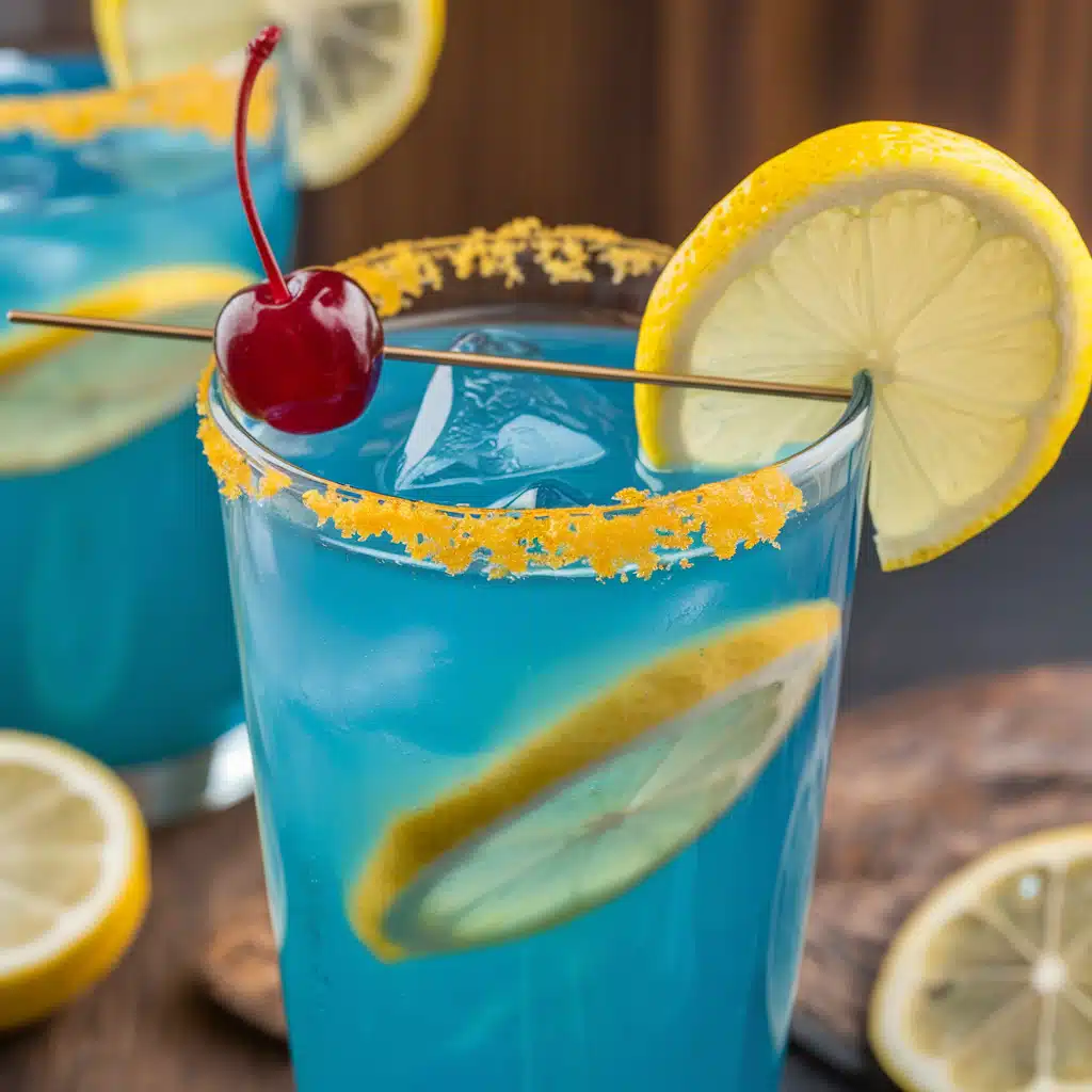 Blue Lagoon Mocktail