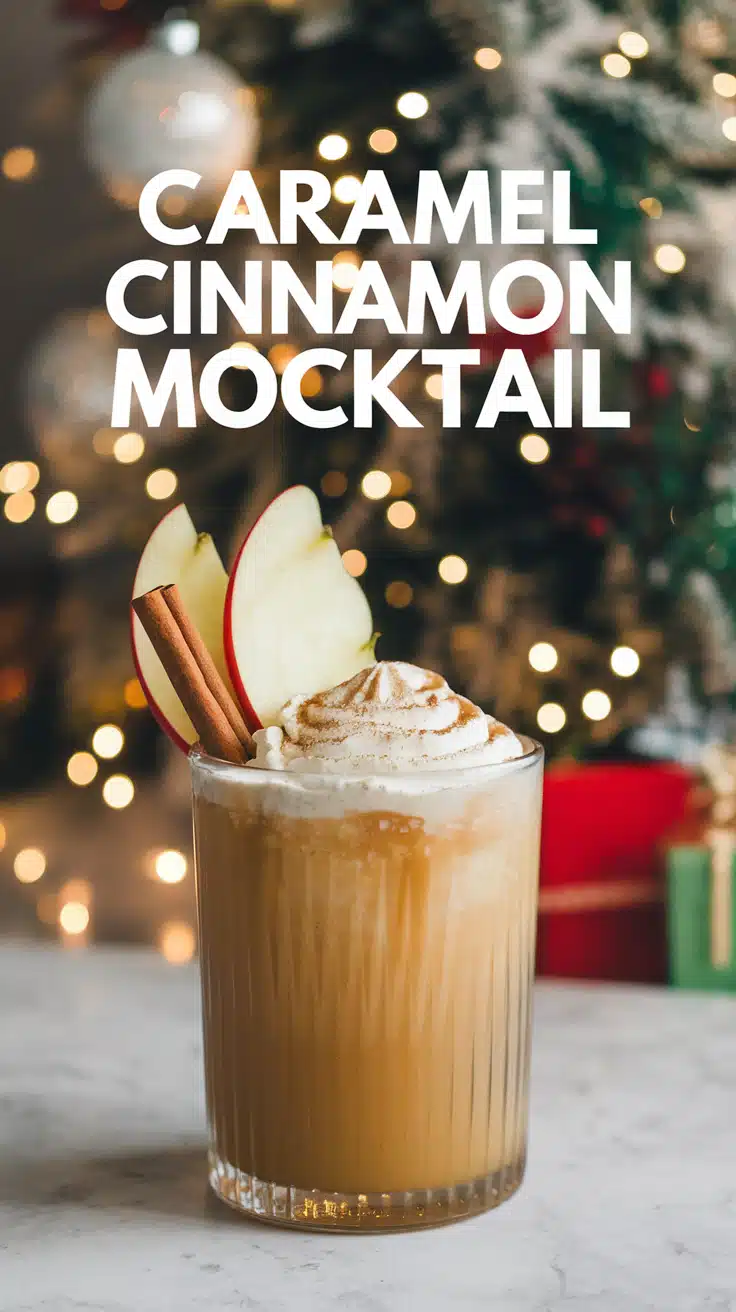 Caramel Cinnamon Mocktail