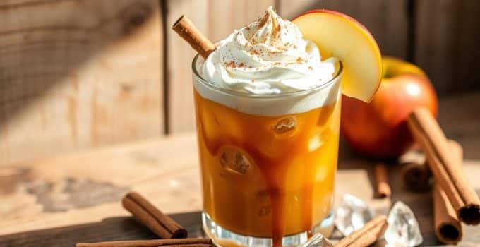 Caramel Cinnamon Mocktail