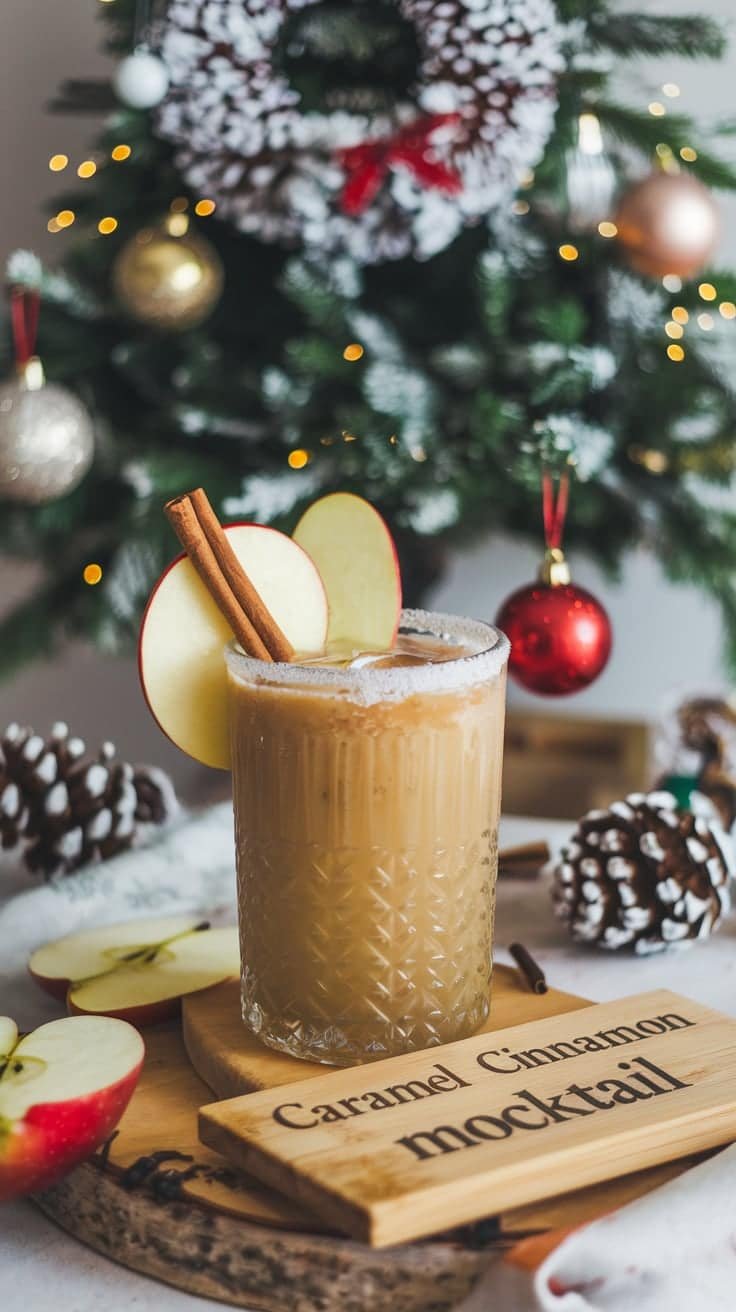 Caramel Cinnamon Mocktail