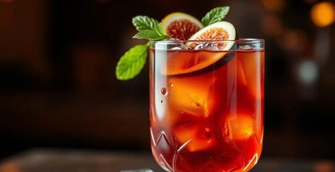 Caramelized Fig Mocktail