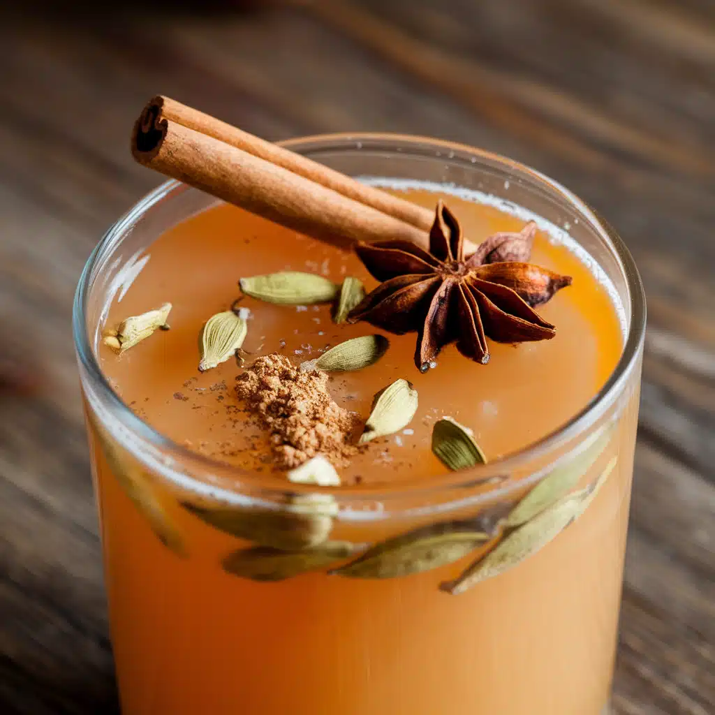 Cardamom Hot Cider Mocktail