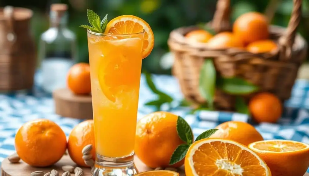 Cardamom Orange Mocktail
