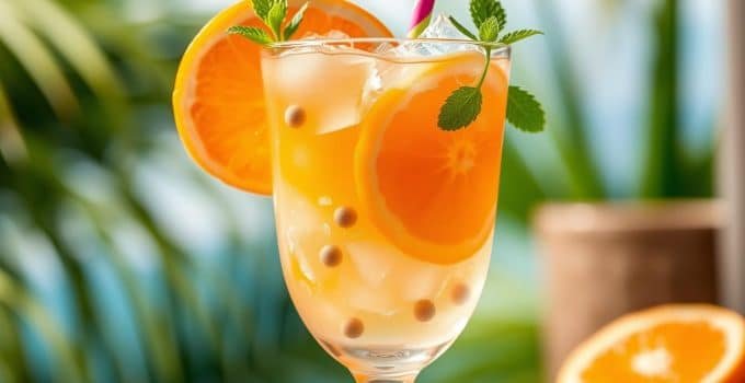 Cardamom Orange Mocktail