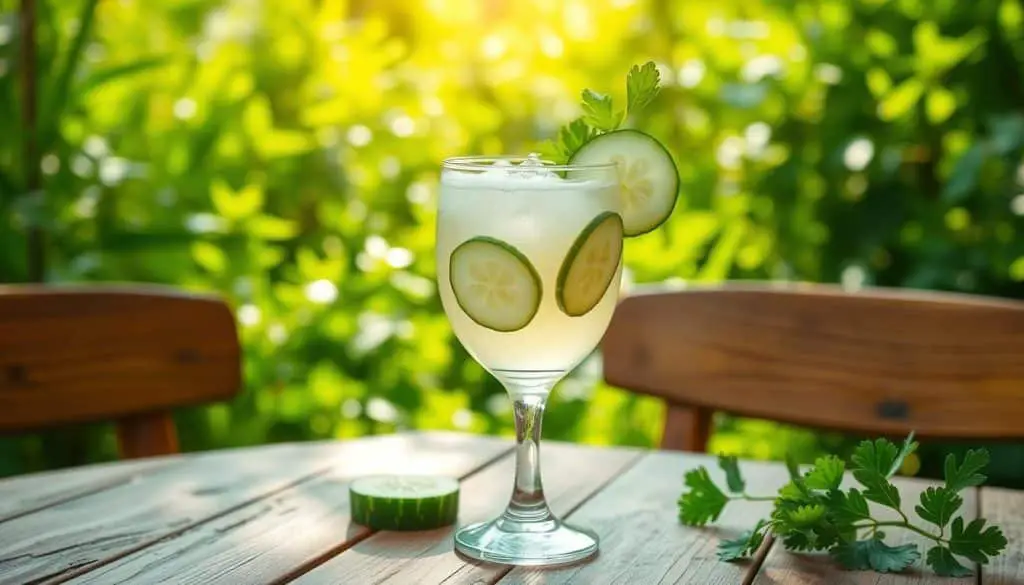 Celery Cucumber Mocktail