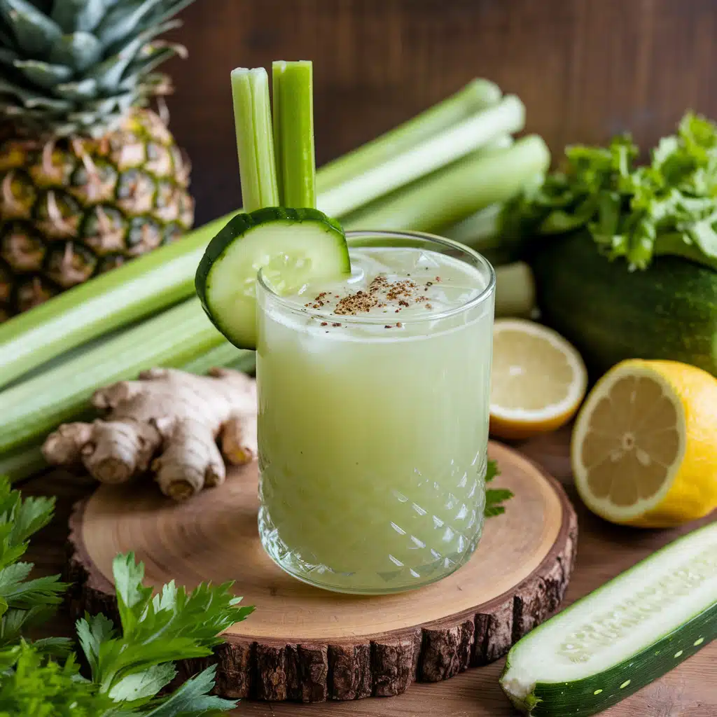 Celery Cucumber Mocktail