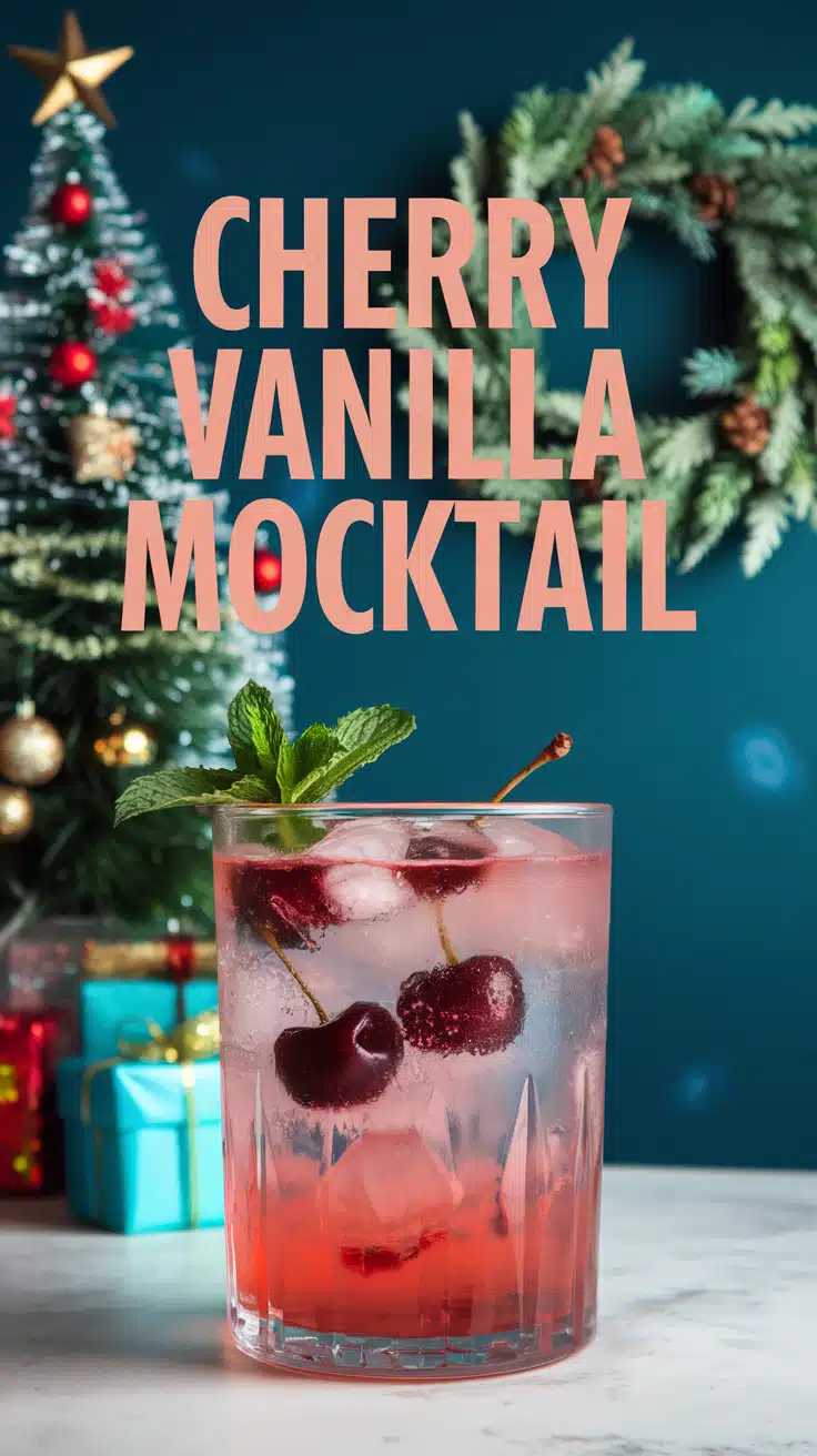 Cherry Vanilla Mocktail