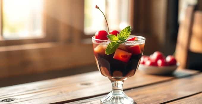Chocolate Cherry Mocktail