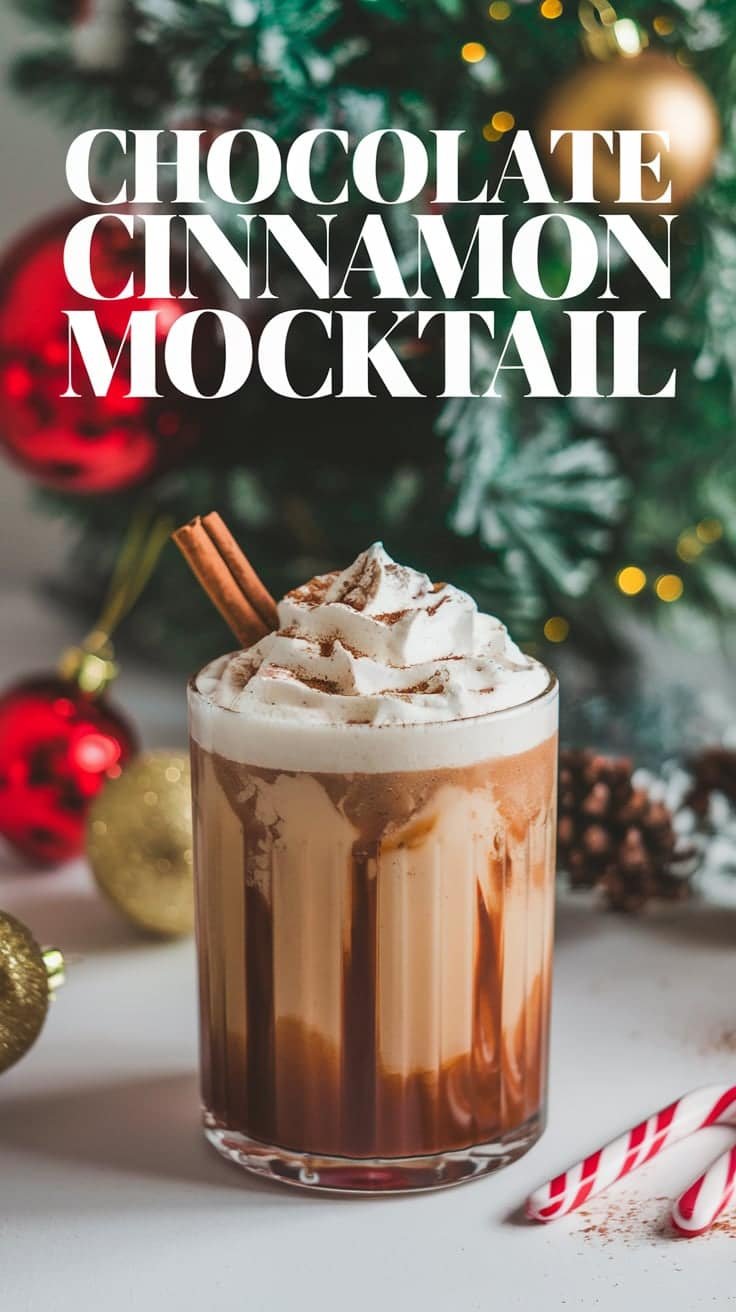 Chocolate Cinnamon Mocktail