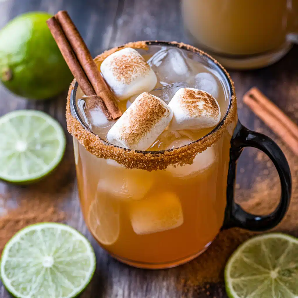 Cinnamon Maple Mule Mocktail