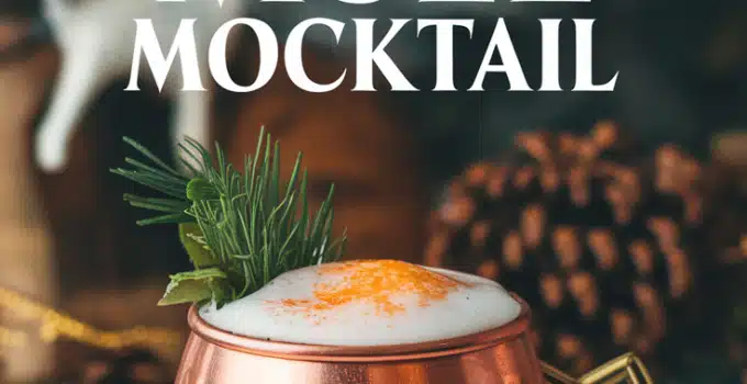 Cinnamon Orange Mule Mocktail