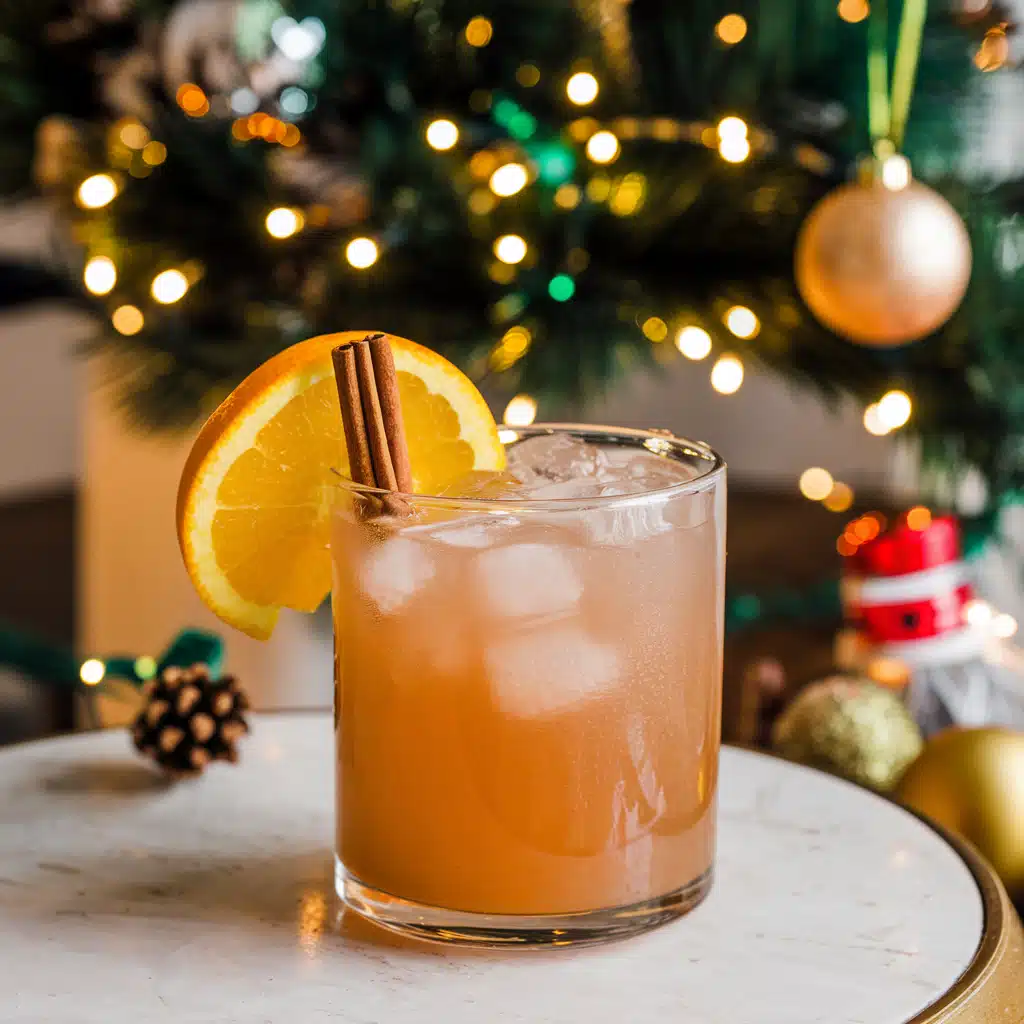 Cinnamon Orange Mule Mocktail