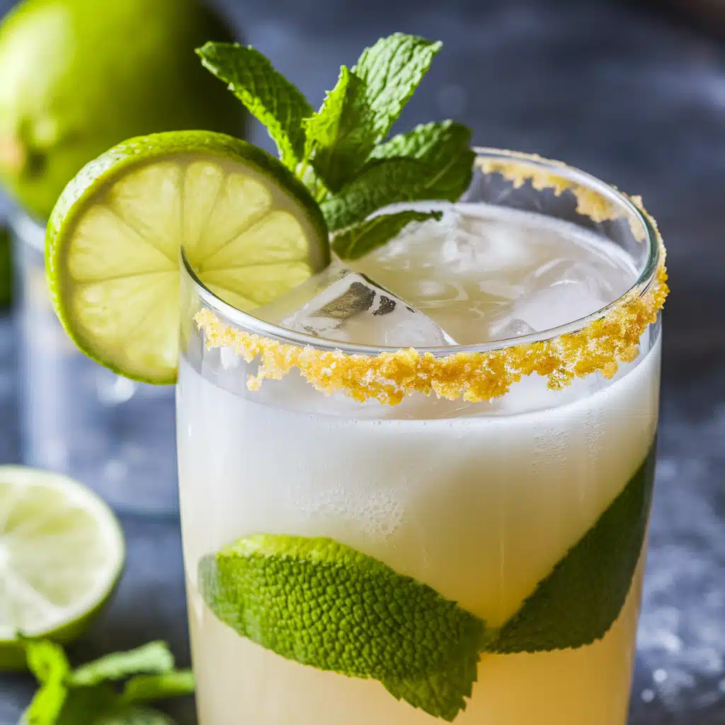 Coconut Lime Cooler Mocktail