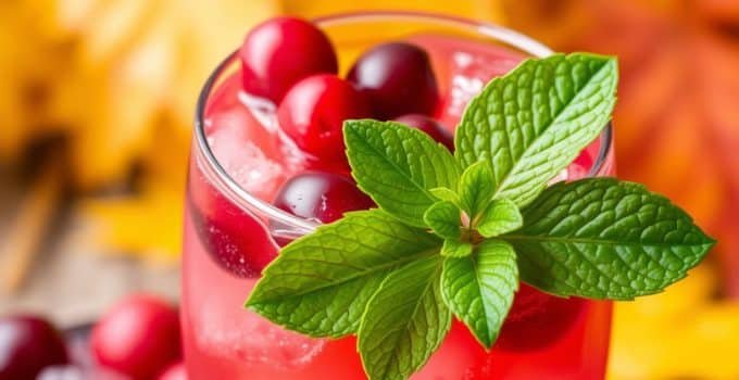 Cranberry Cider Mocktail