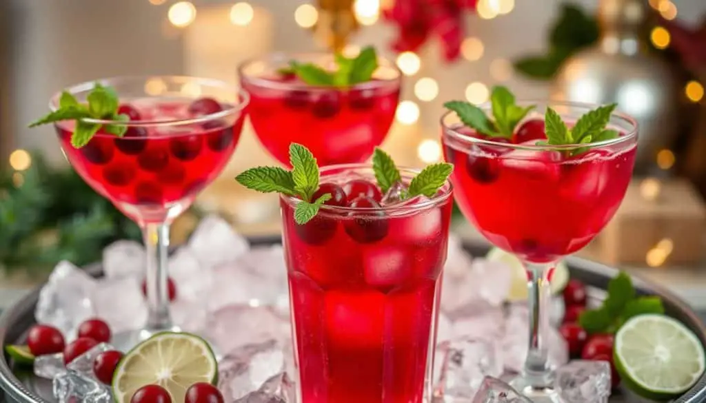 Cranberry Mocktails