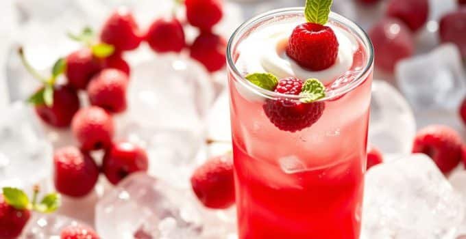 Cranberry Vanilla Mocktail
