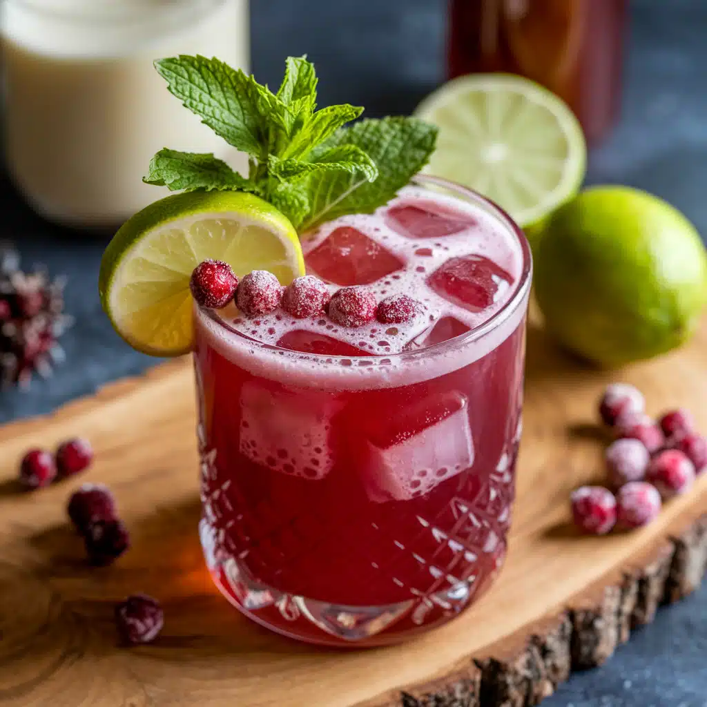 Cranberry Vanilla Mocktail