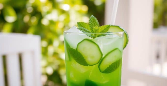 Cucumber Mint Mocktail