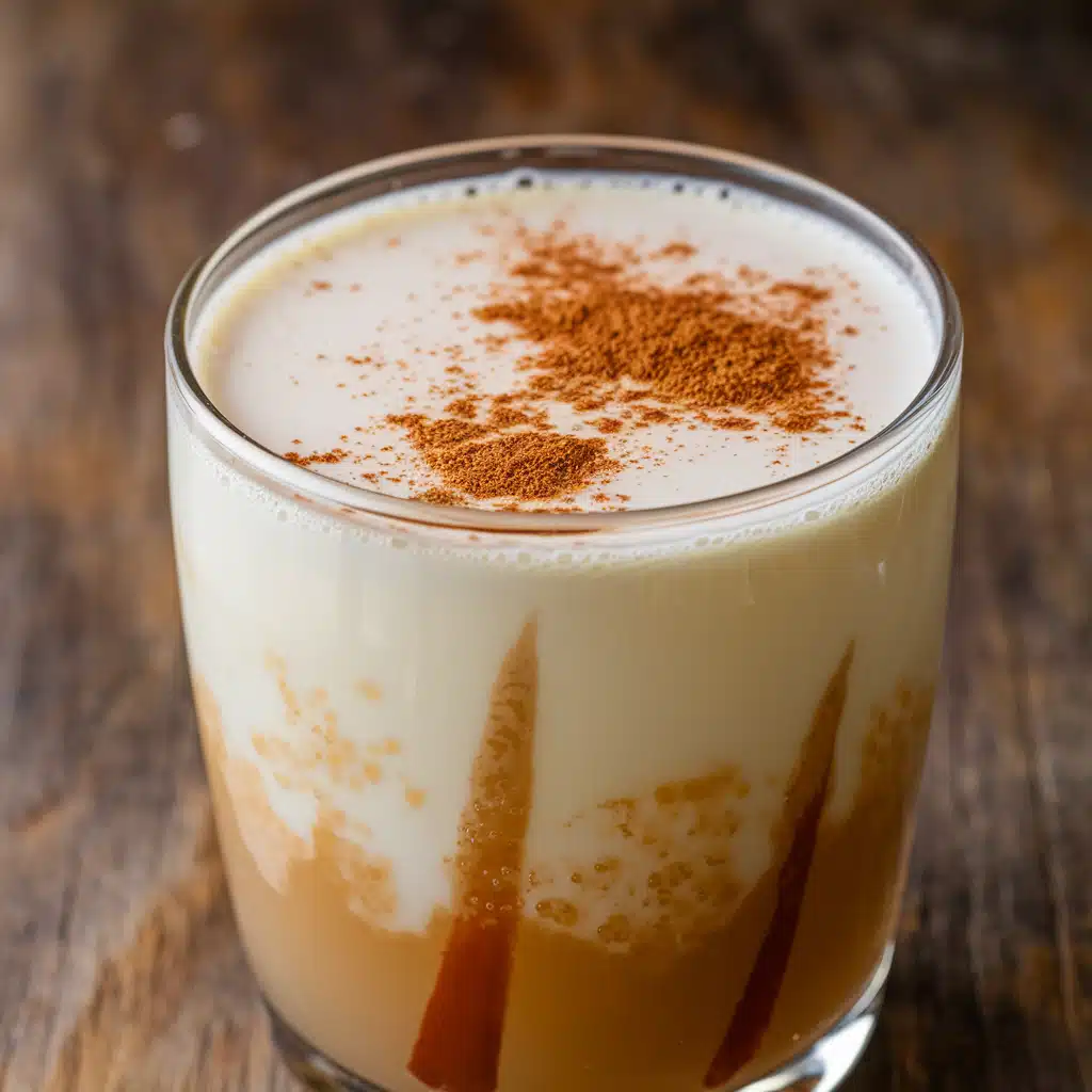 Eggnog Fizz Mocktail