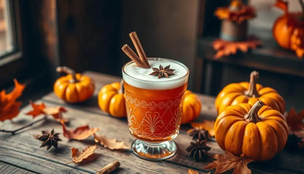 Fall Flavors in a Spiced Pumpkin Cocktail