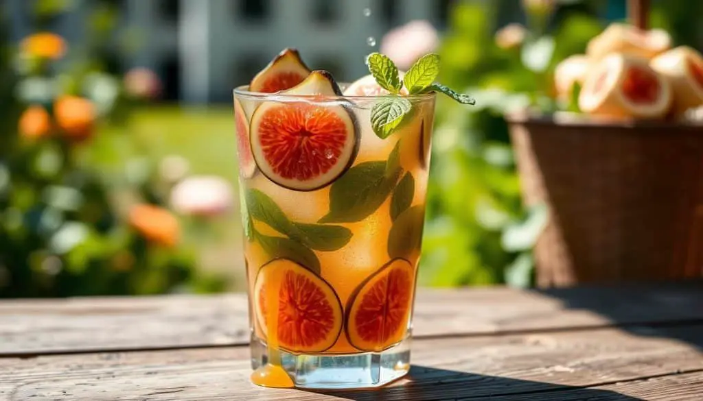 Fig-infused drink