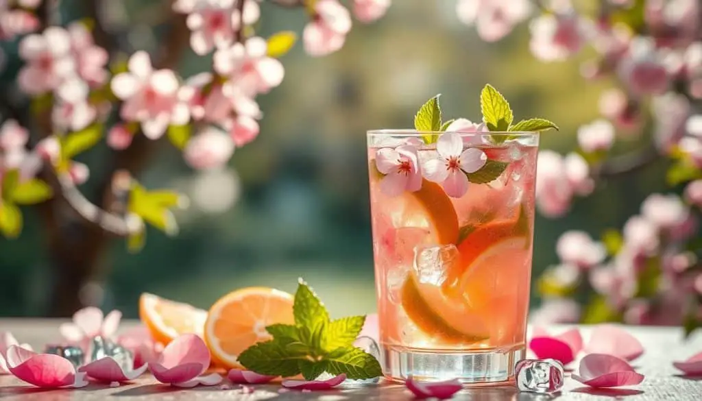 Flavor profile of Cherry Blossom Mocktail