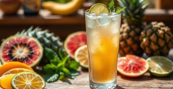 Ginger Beer Mocktail