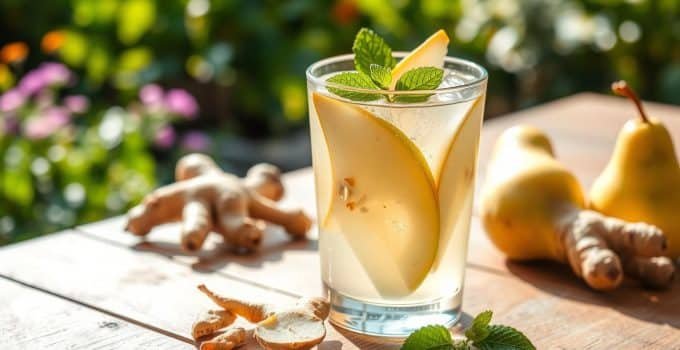 Ginger Pear Mocktail