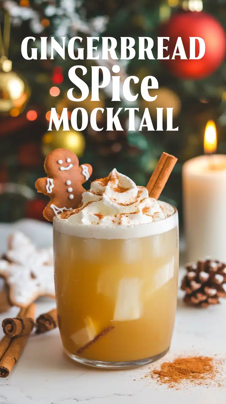 Gingerbread Spice Mocktail