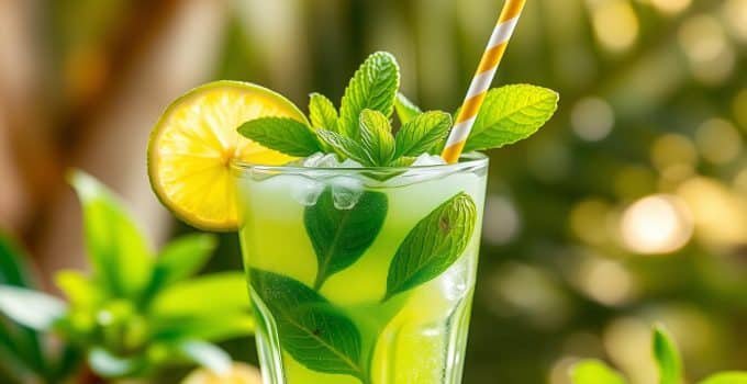 Green Mojito Mocktail