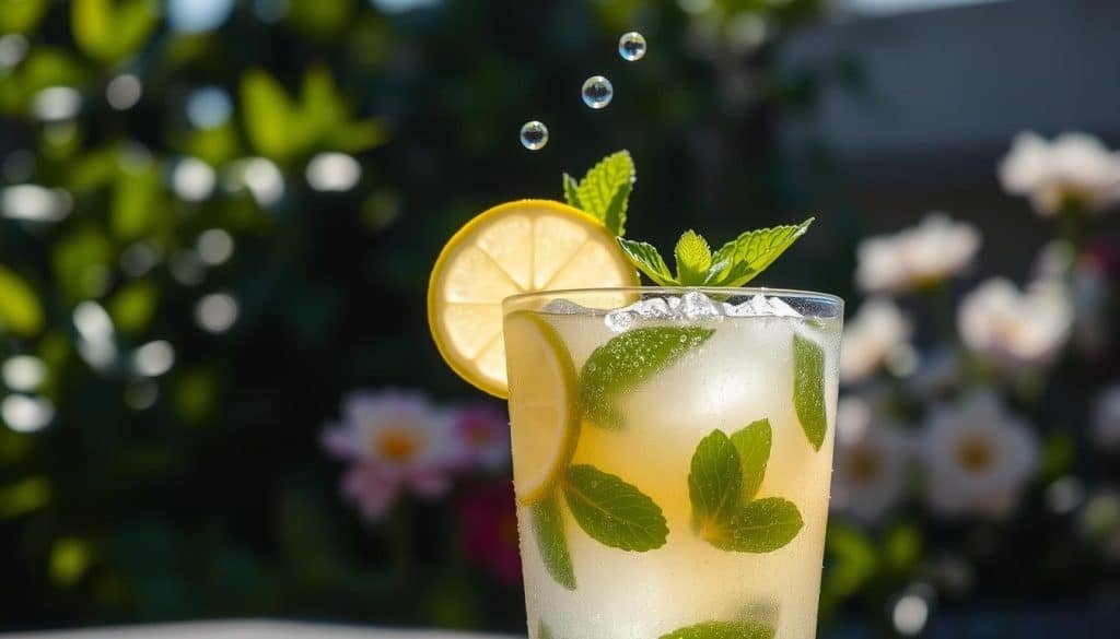 Green Tea Spritz Mocktail