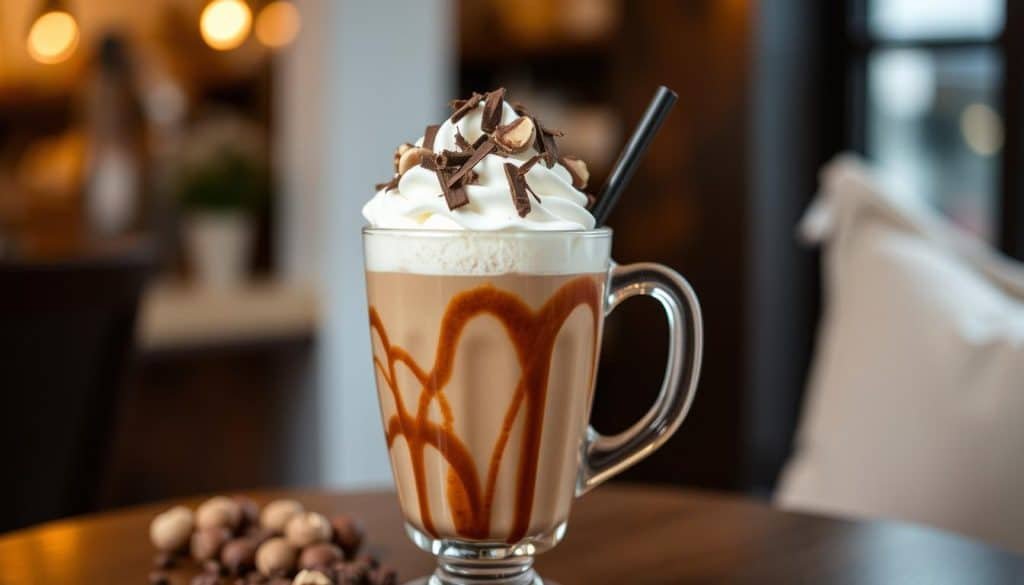 Hazelnut Mocha Mocktail