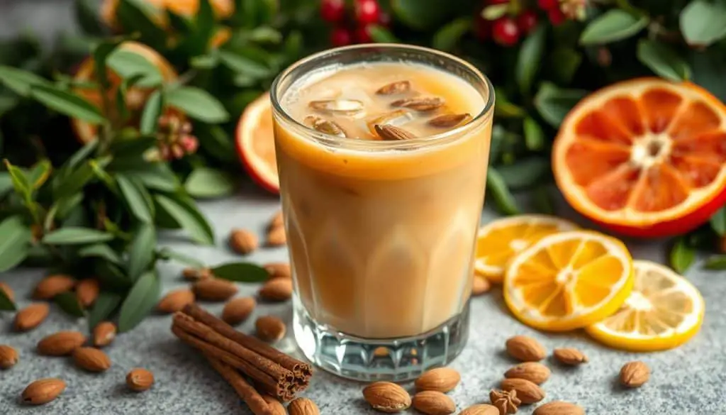 Health Benefits of Almond Chai Mocktail