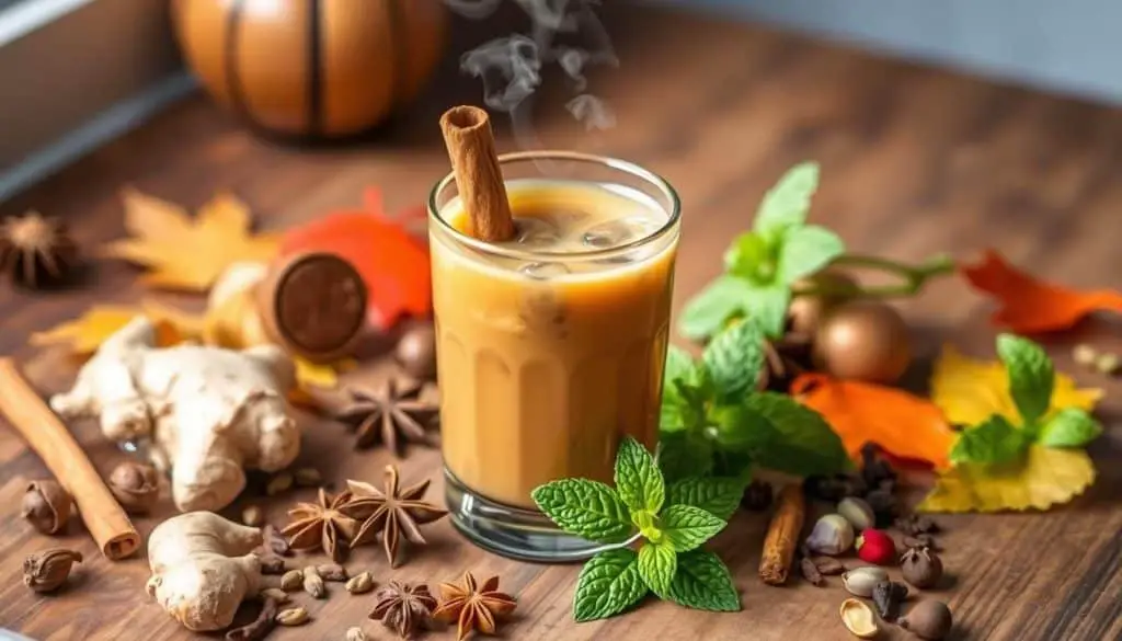 Health benefits of spiced tea