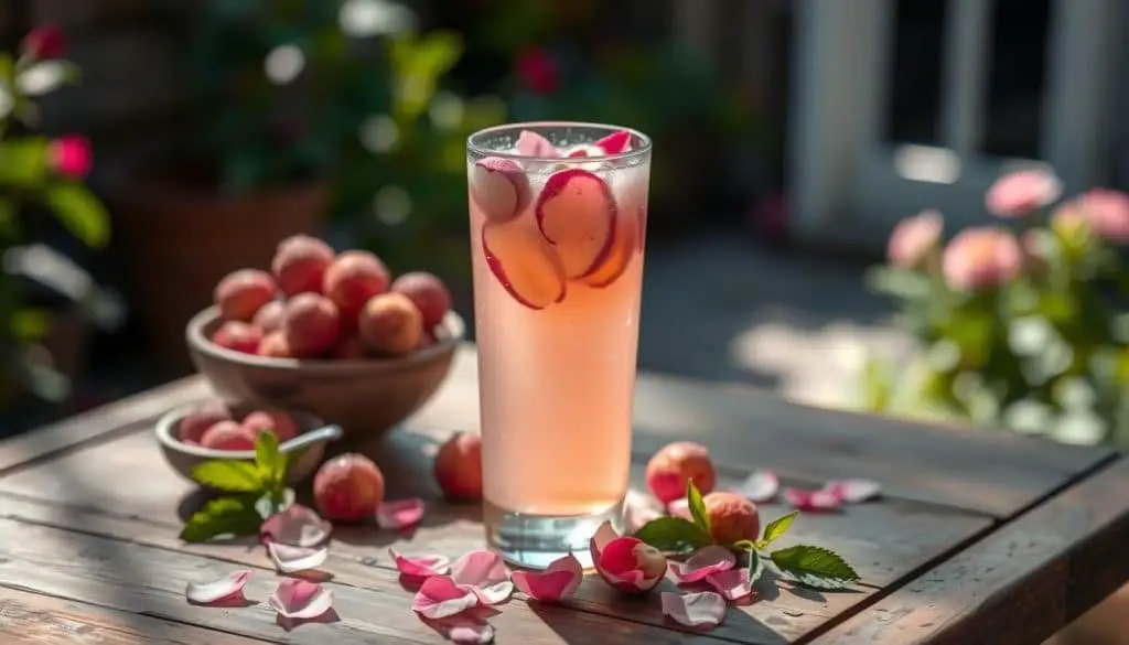 How to Prepare Lychee Rose Mocktail