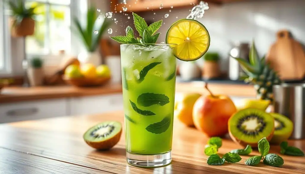 How to make Emerald Isle Mocktail