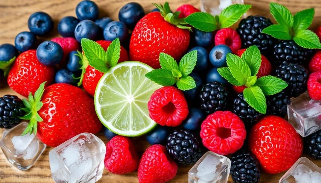 Ingredients for Berry Smash