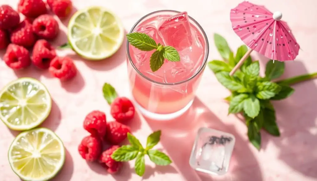 Key ingredients of a refreshing beverage