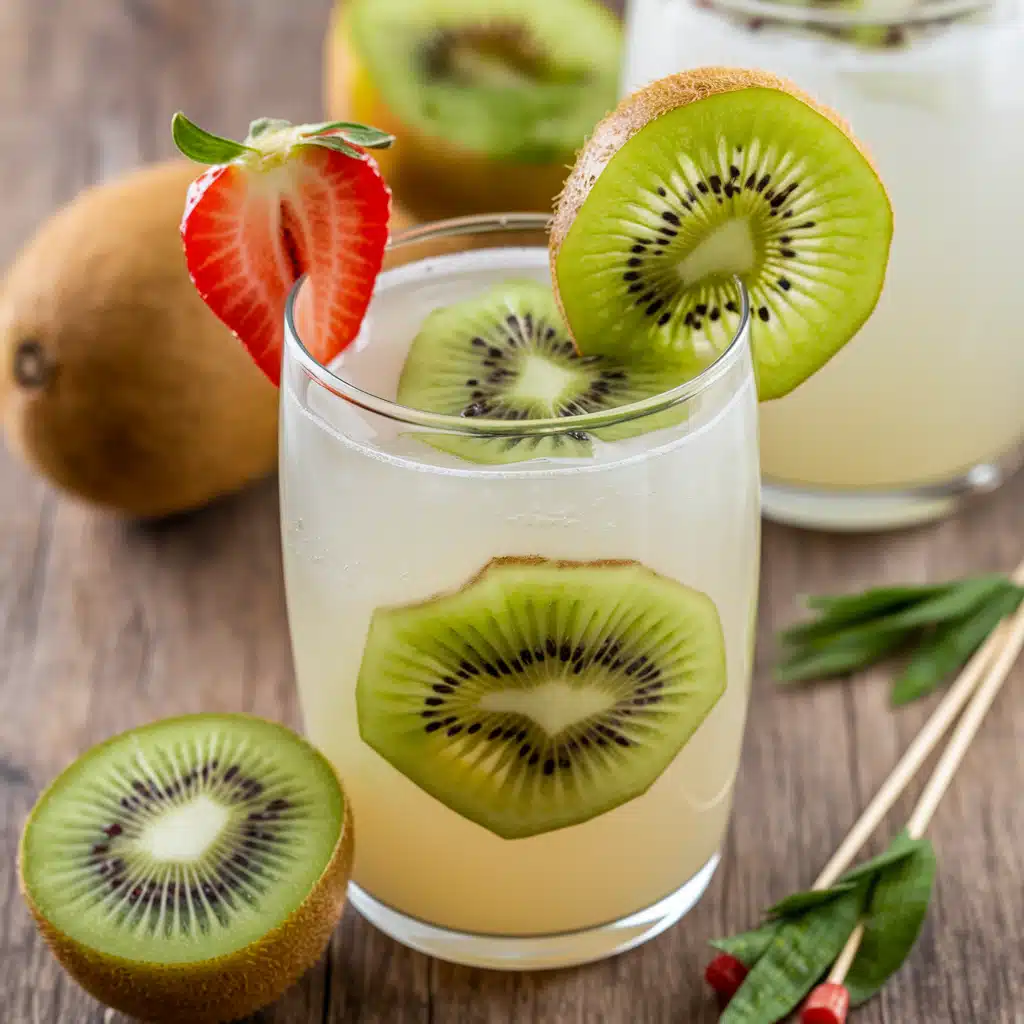 Kiwi Coconut Mocktail