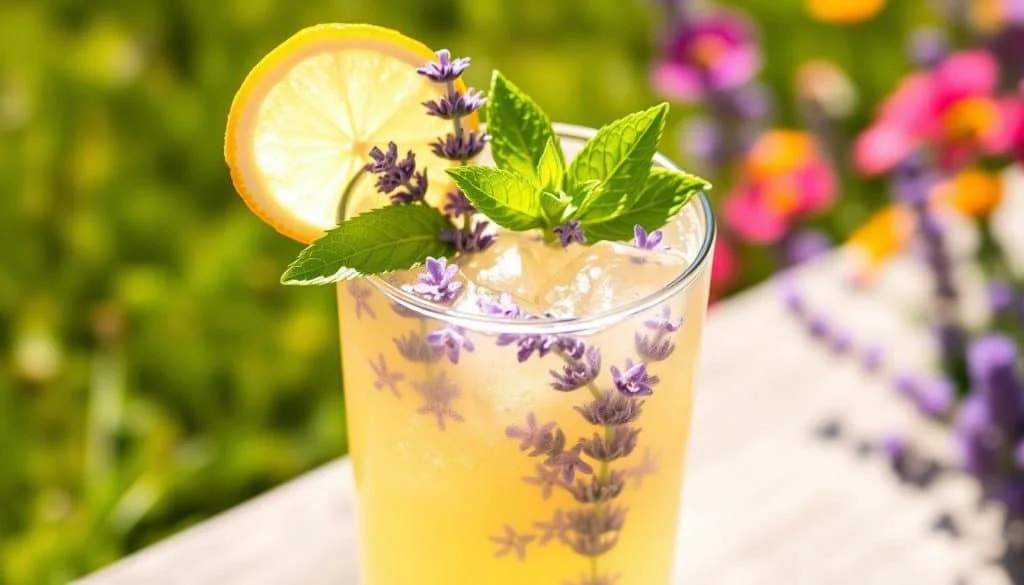 Lavender Lemonade Mocktail Image