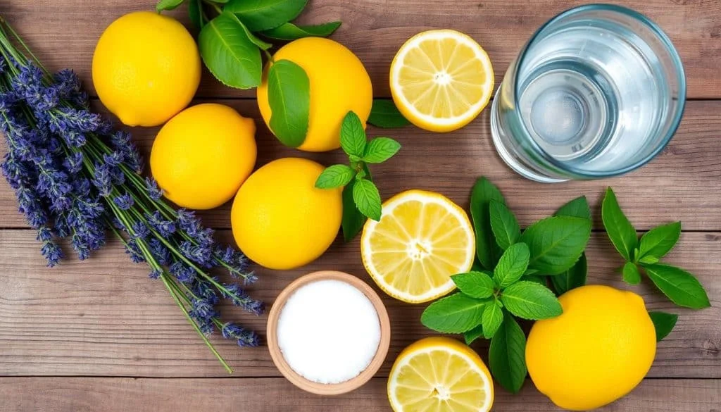 Lavender Lemonade Mocktail ingredients