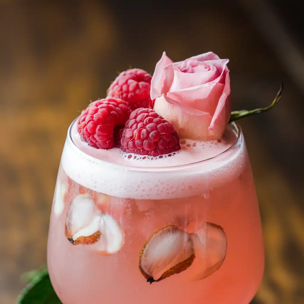 Lychee Rose Mocktail