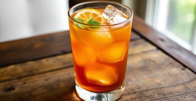 Maple Ginger Mocktail