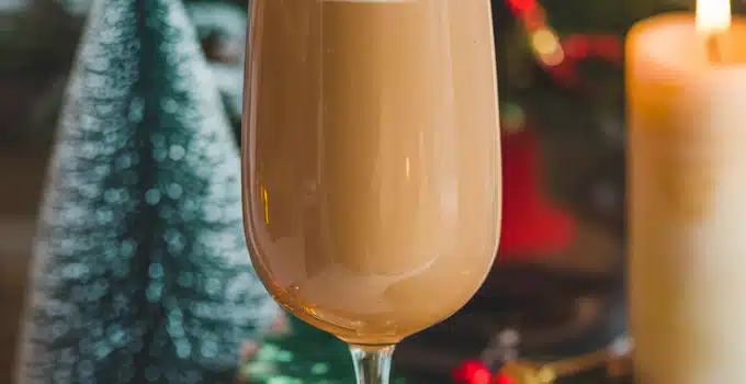 Maple Vanilla Latte Mocktail