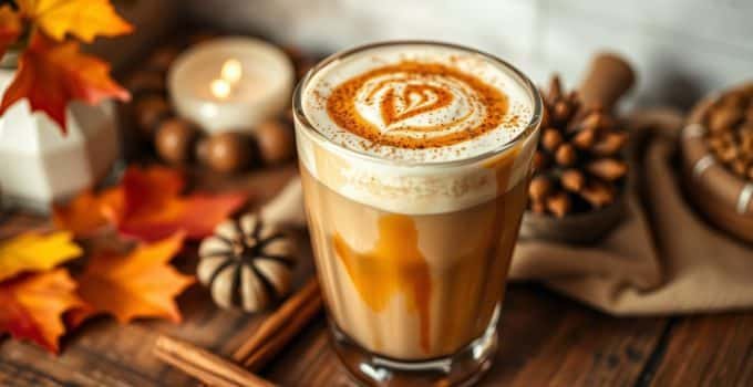Maple Vanilla Latte Mocktail