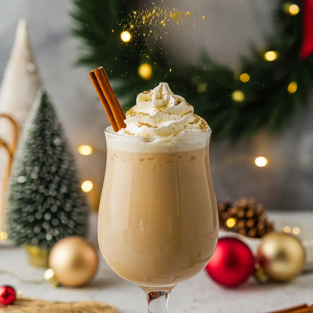 Maple Vanilla Latte Mocktail