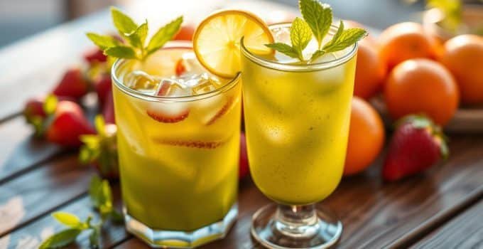 Matcha Fizz Mocktail